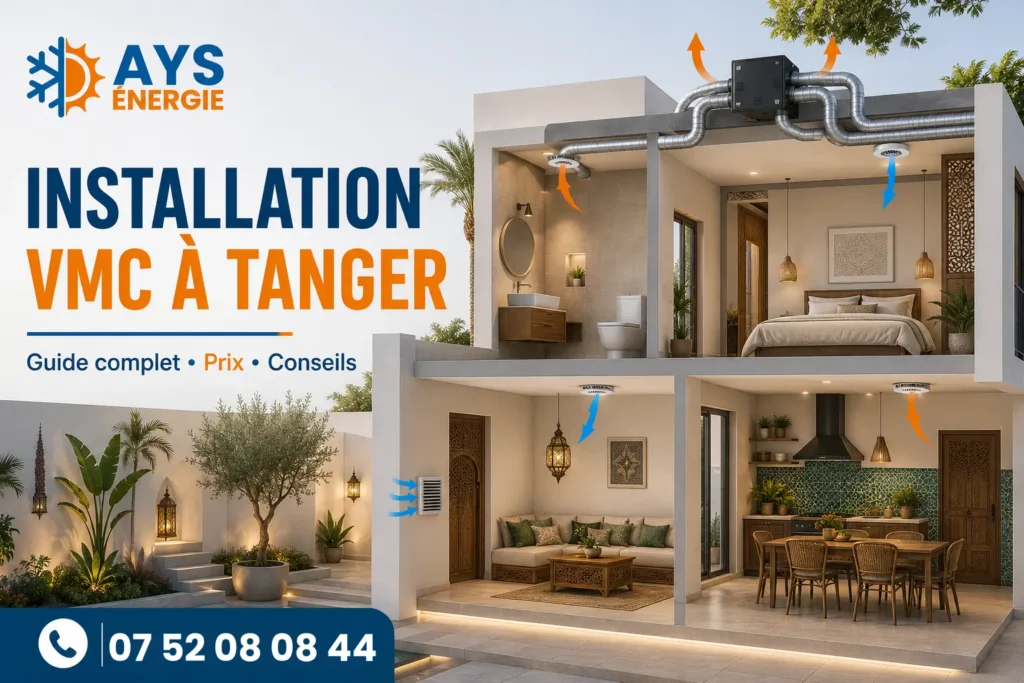 Installation VMC à Tanger Prix, Types de VMC et Devis Gratuit en 2026